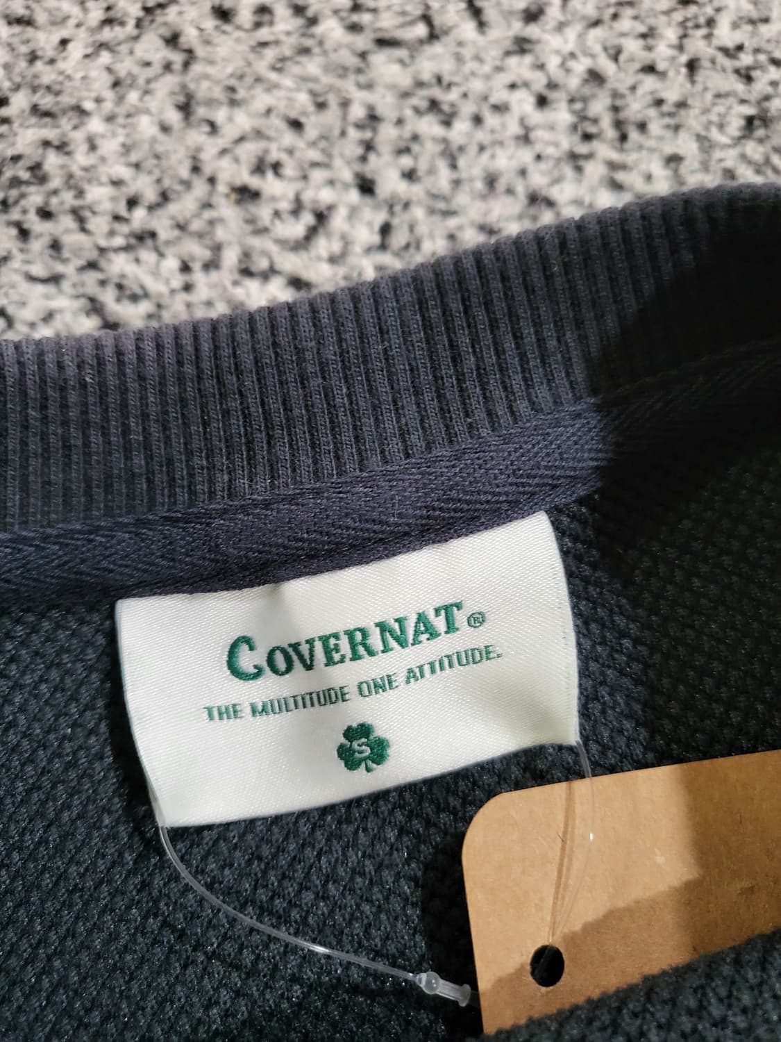 커버낫 여성 네이비 맨투맨 상품이미지5