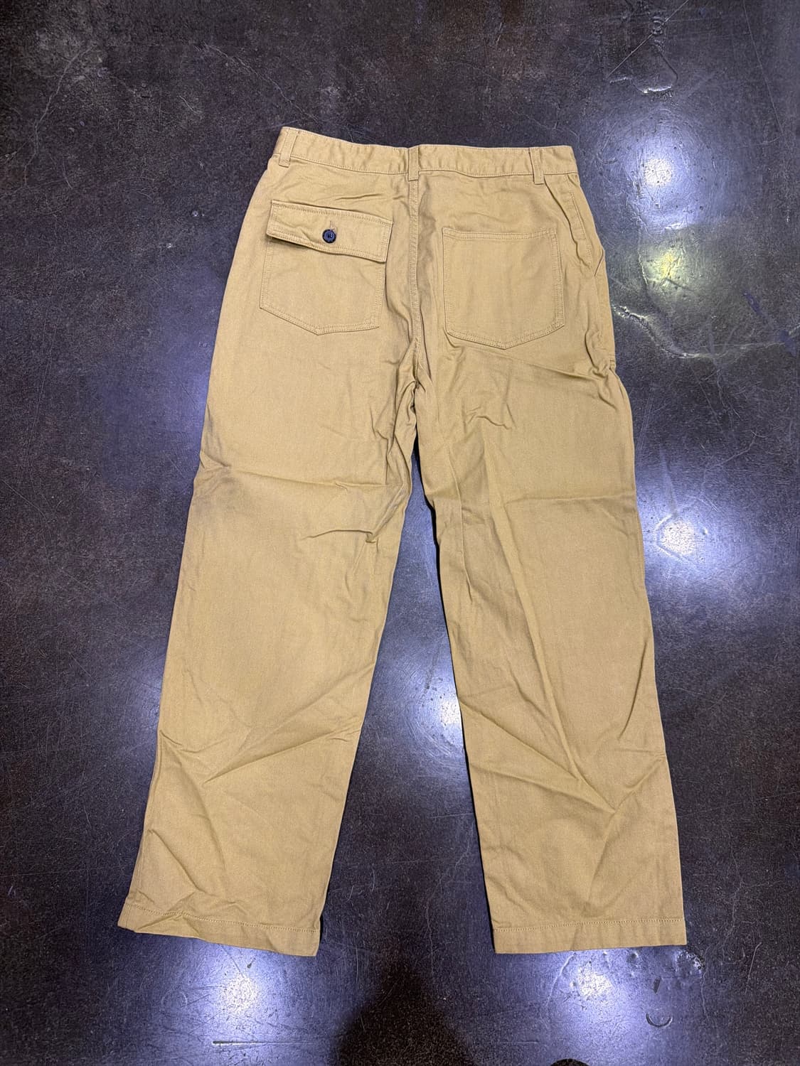 유니폼브릿지 퍼티그팬츠 레귤러핏 베이지 34 상품이미지2