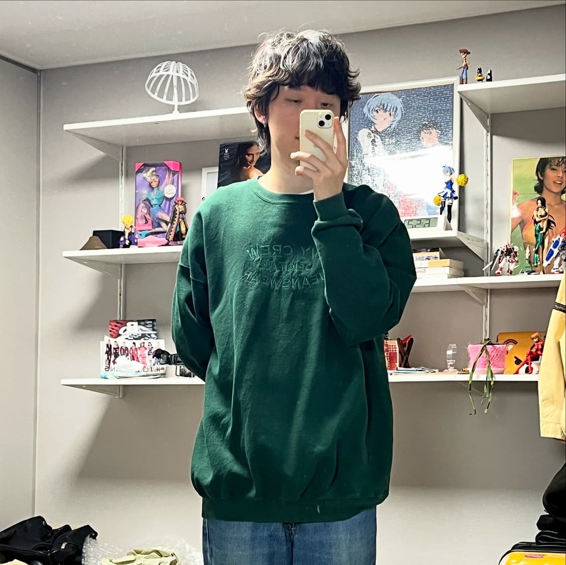 USA 아메리칸 빈티지 기모 스웻 셔츠 상품이미지2