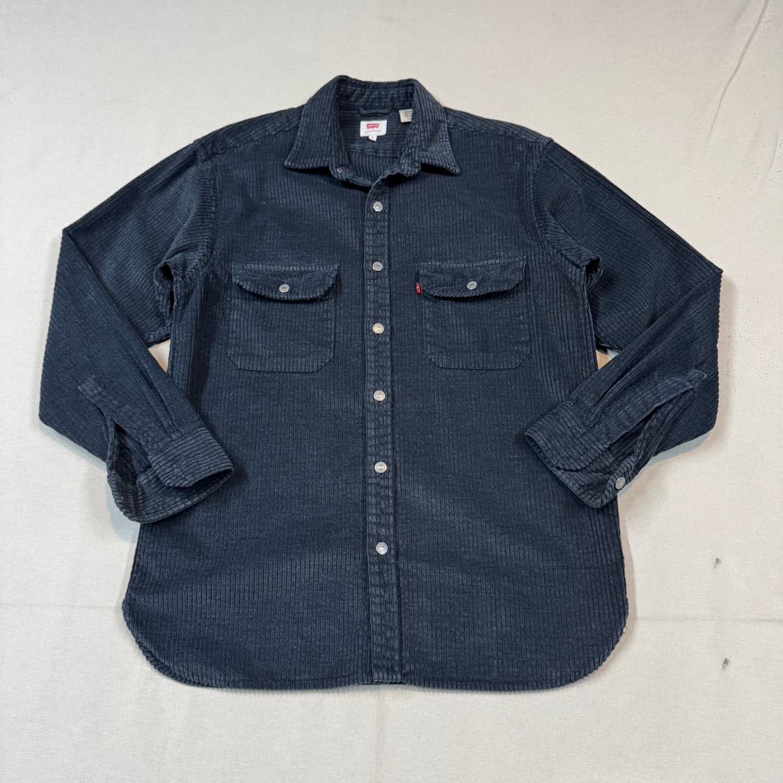 S) 리바이스 투포켓 코듀로이 워크 셔츠 자켓 T버튼 타입 상품이미지1