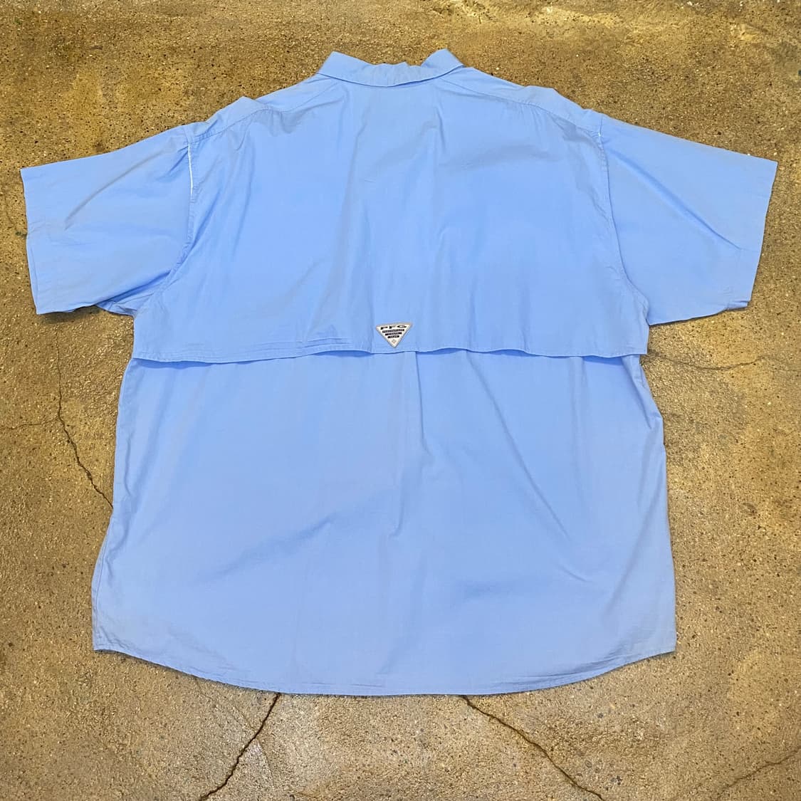 미국 빈티지 컬럼비아 유틸리티 셔츠 낚시 셔츠 냉감 여름셔츠 반팔셔츠 상품이미지8