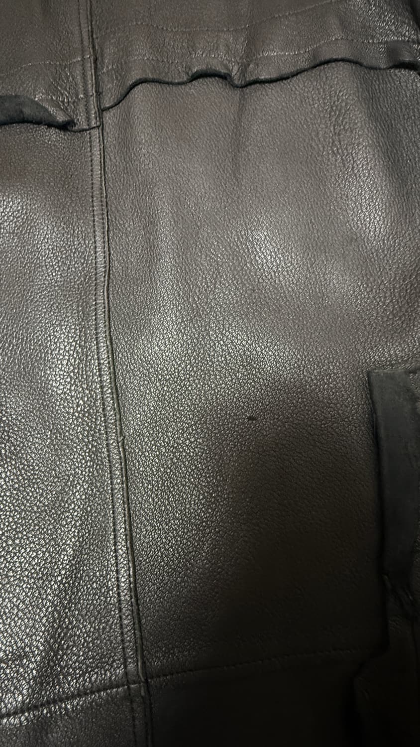 솔로이스트 러프아웃 디어스킨 레더자켓 48 상품이미지5