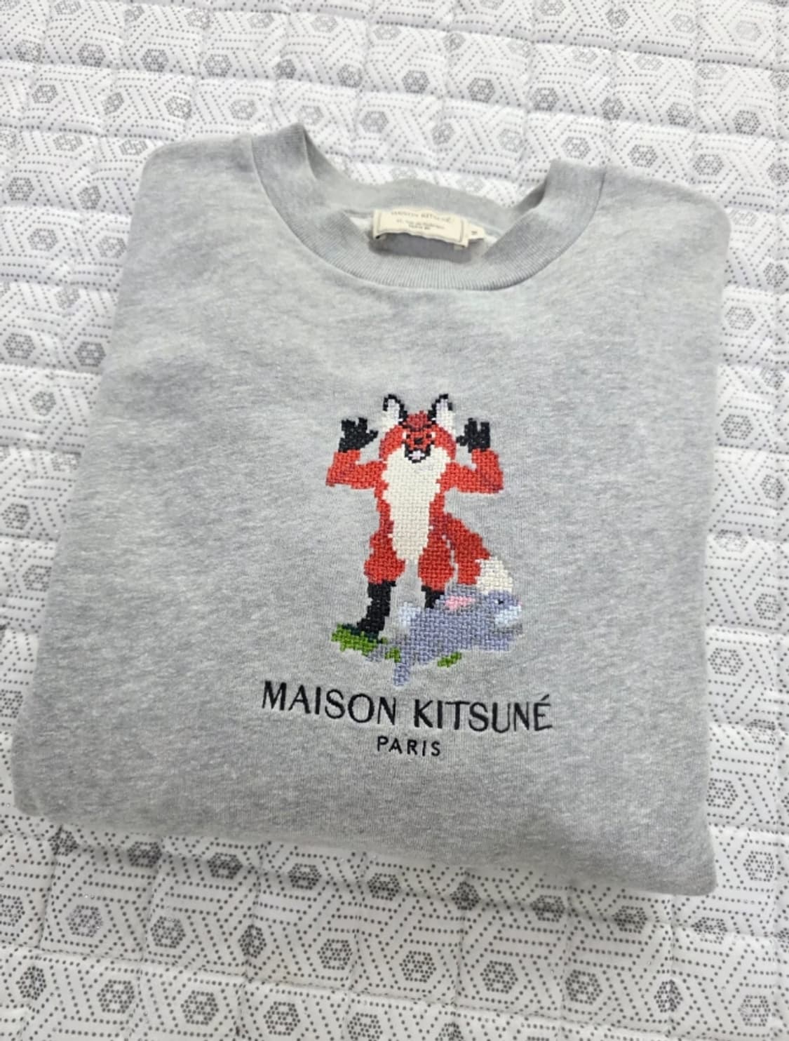 메종키츠네 폭스 자수 맨투맨 95 상품이미지4