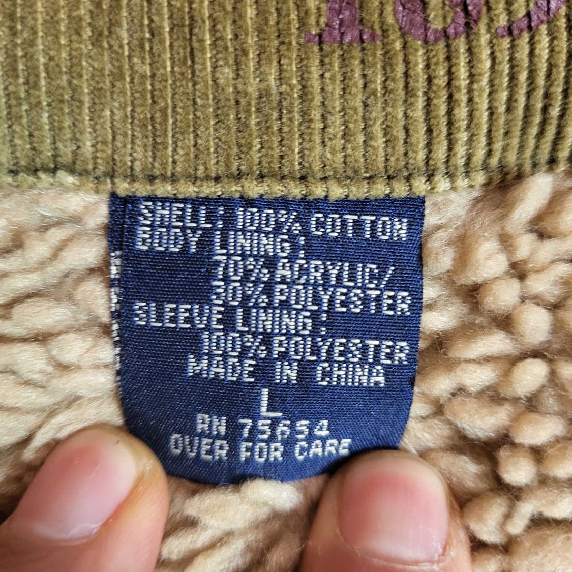 아베크롬비 자켓 (L) 상품이미지9