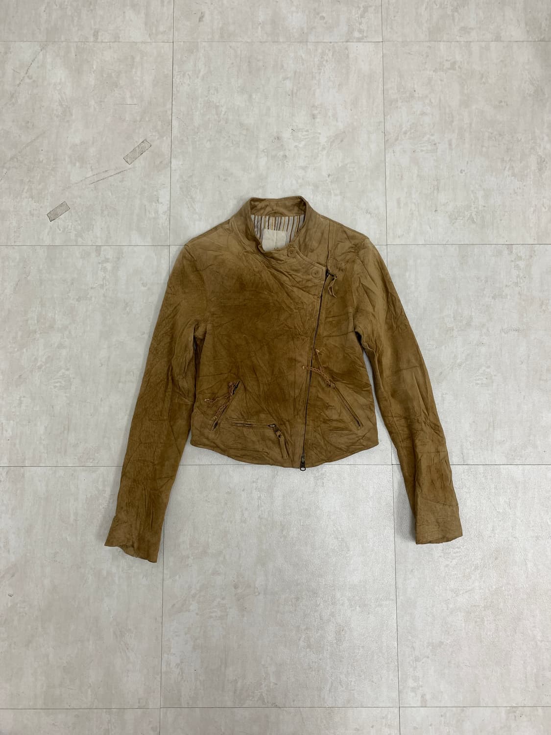LesShop 사선 지퍼 자켓 #833 상품이미지1