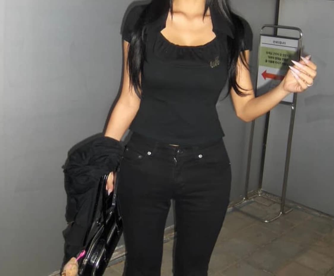 Toh Dolly top goth 상품이미지1