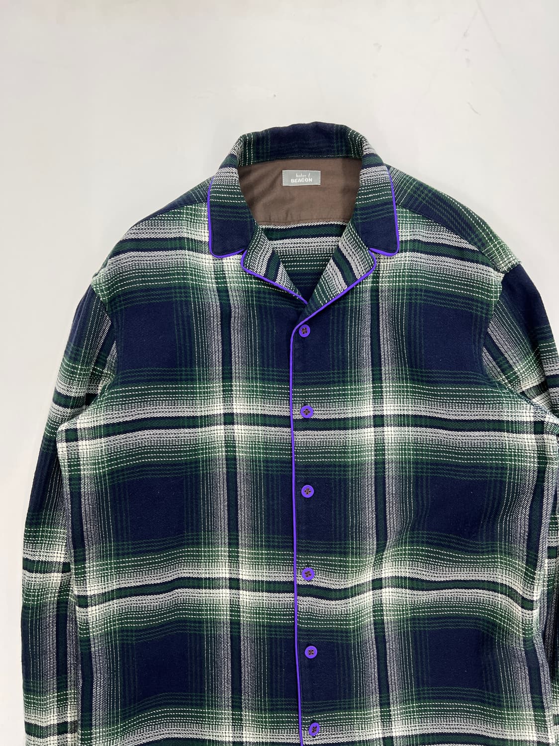 컬러비콘 플란넬 셔츠 상품이미지3