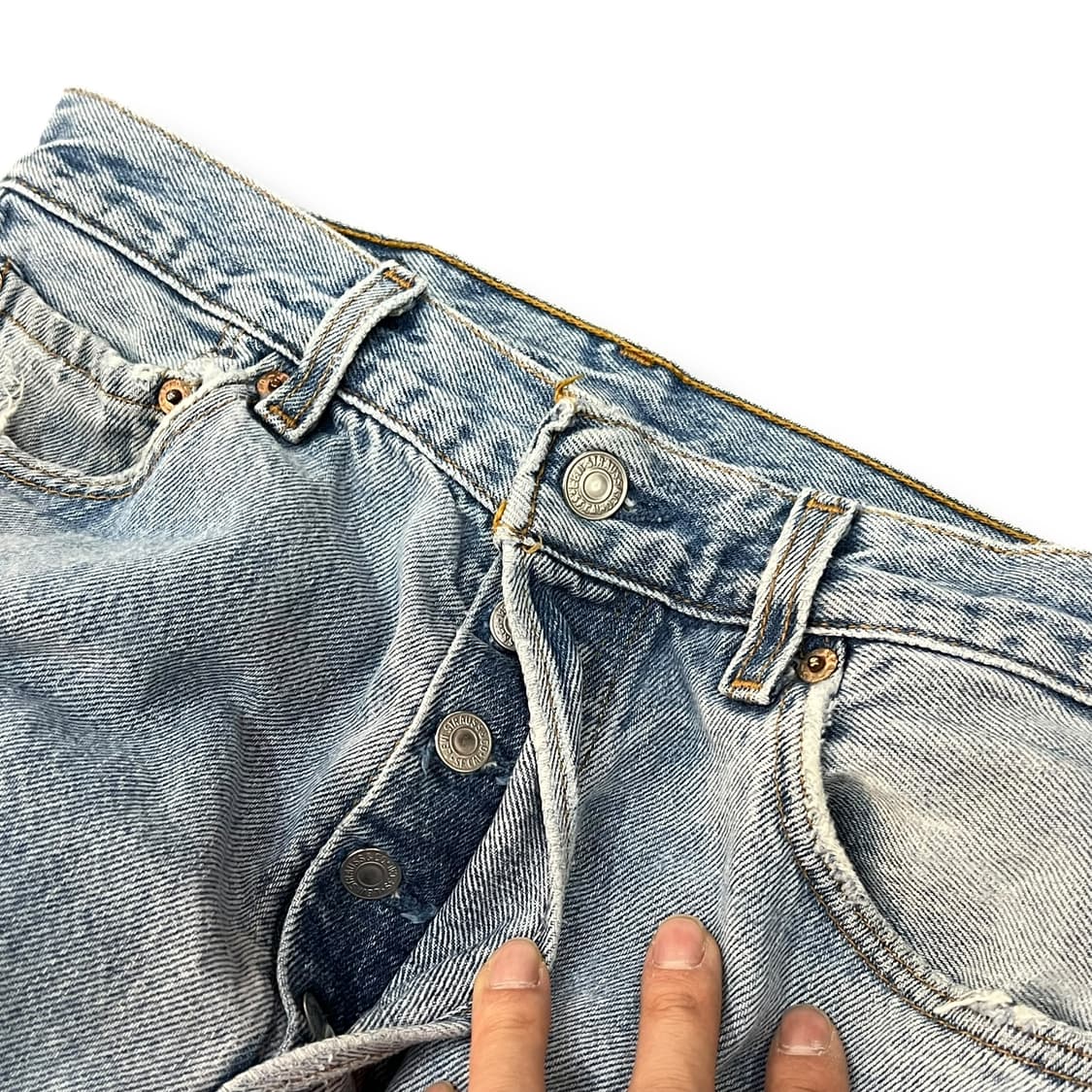  USA 리바이스 501 데님팬츠 y13964 상품이미지4