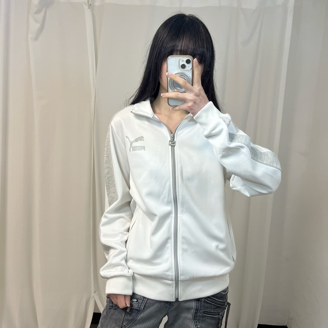 Puma white jersey 상품이미지1