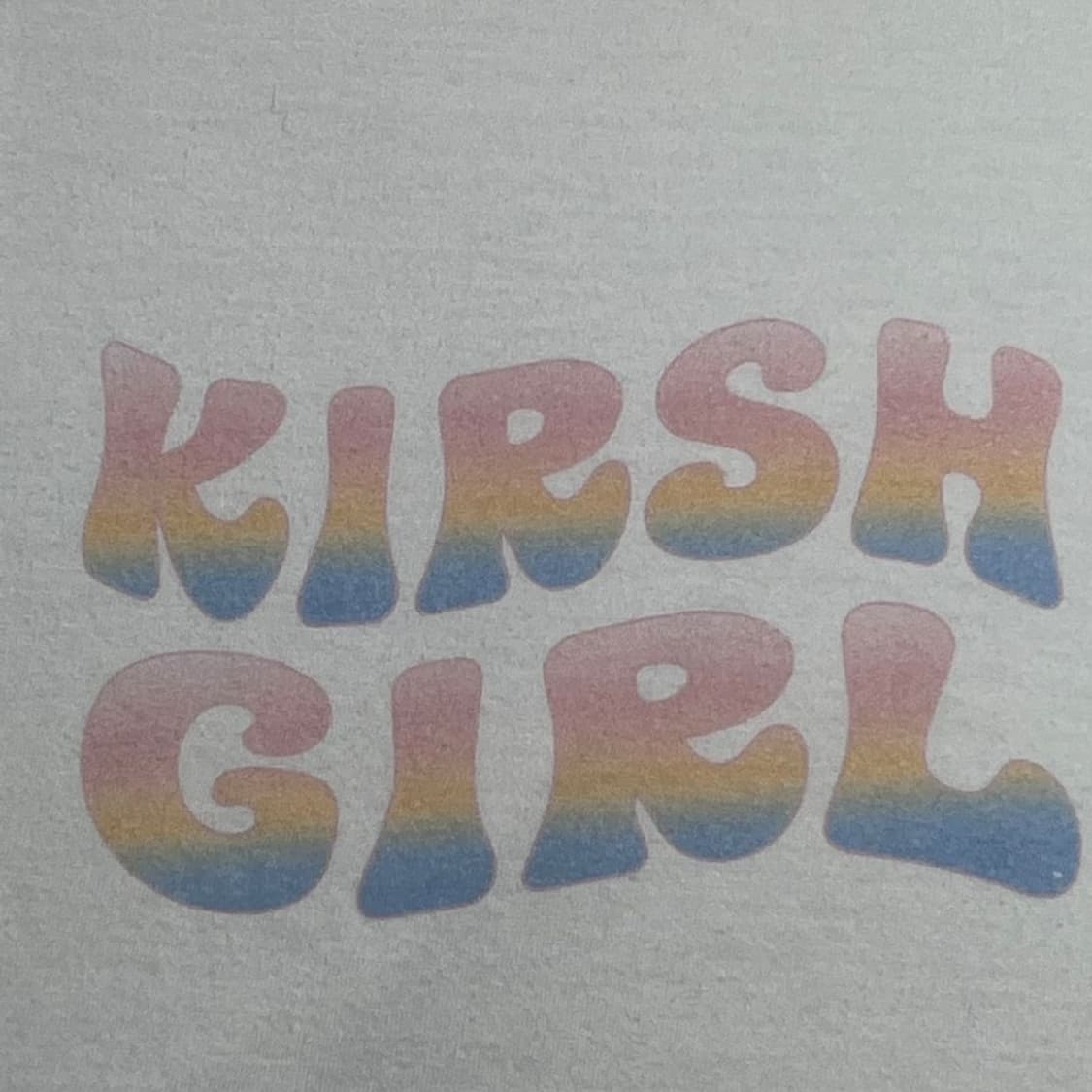 KIRSH 그라데이션 로고 반팔 티 1 상품이미지2