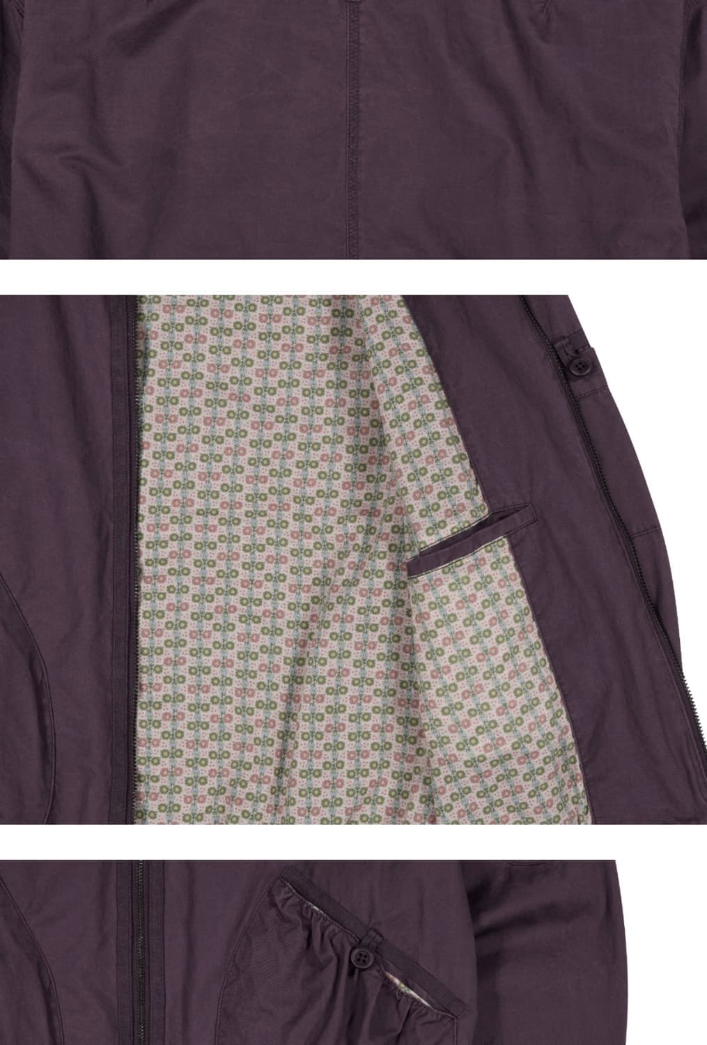 코이세이오 봄버 자켓 퍼플 1 상품이미지2
