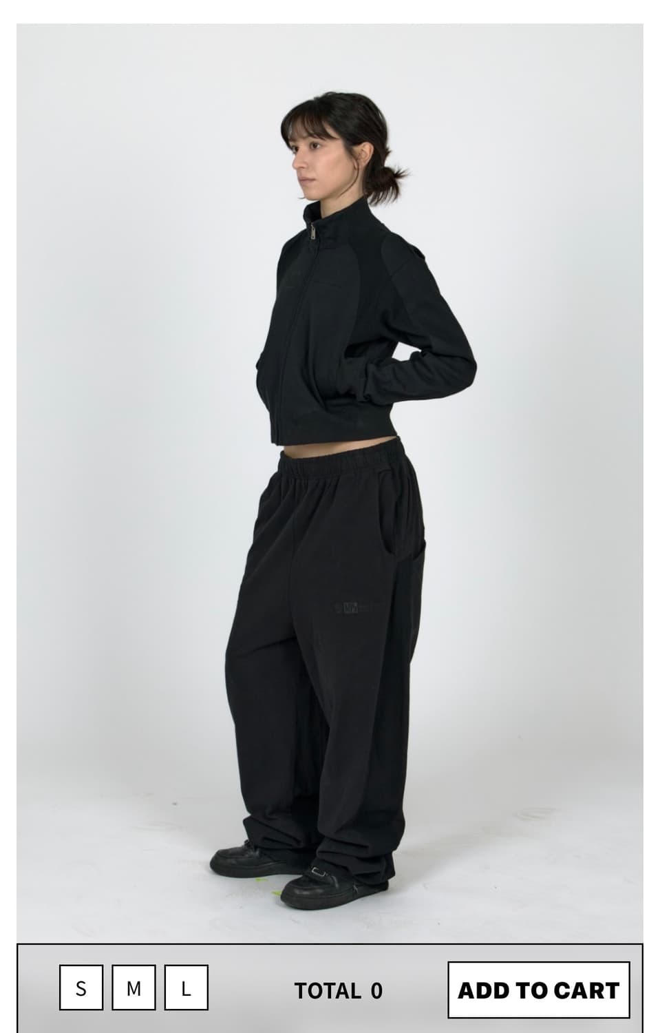 M / MPa CONTRAST COMFORT PANTS (BLACK) 상품이미지1