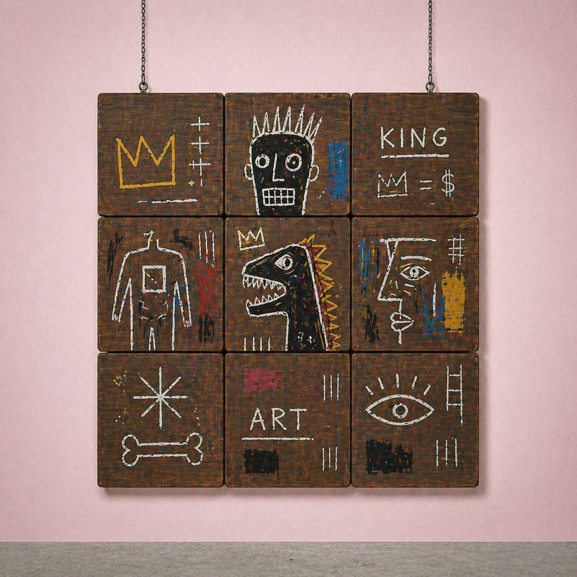 바스키아 풍 그림 상품이미지1