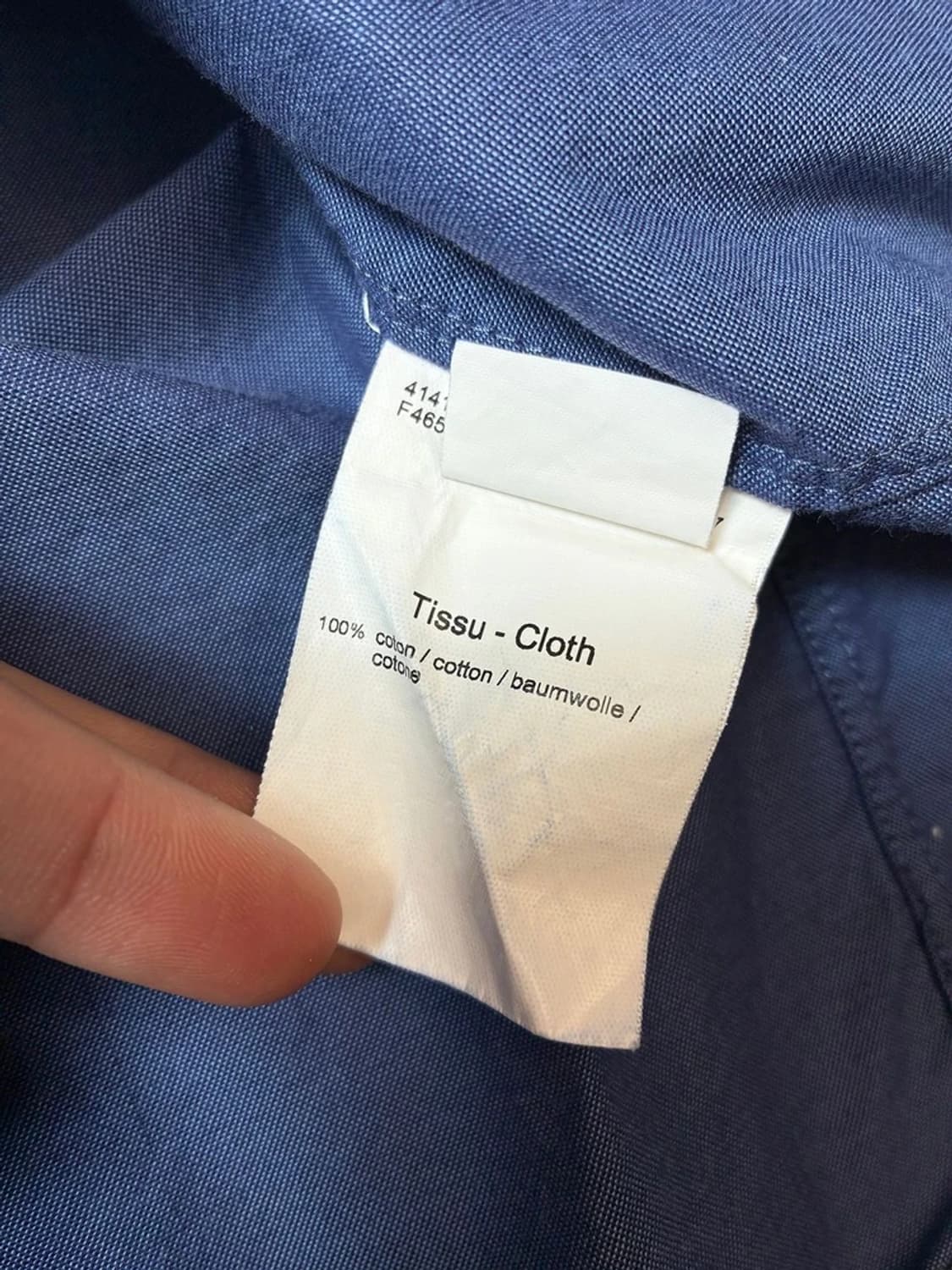 겐조 KENZO 아이즈 자수 코튼 셔츠 PN8170  상품이미지9