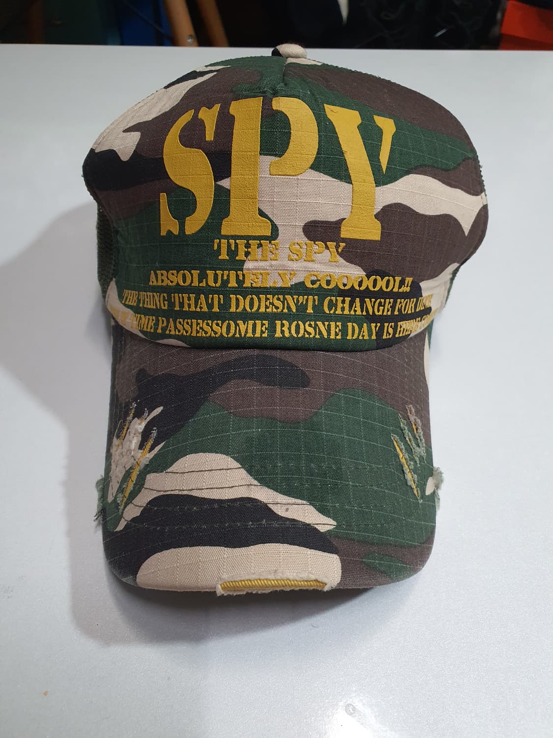 SpY 카모 메쉬캡 상품이미지1