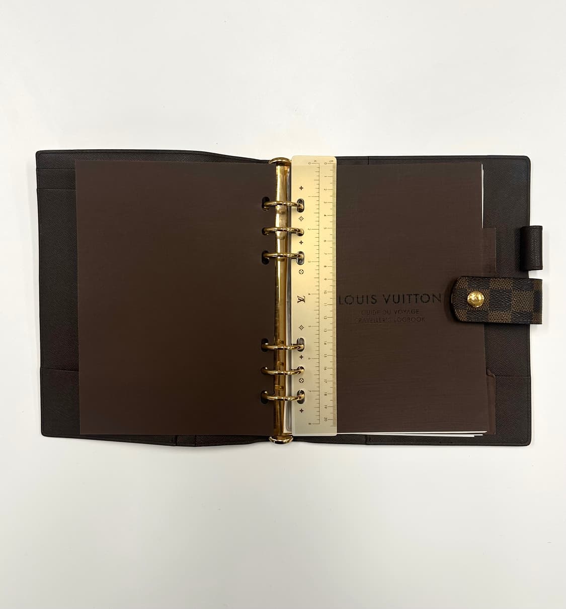 루이비통 다미에 라지 링 아젠다 다이어리 커버 상품이미지6