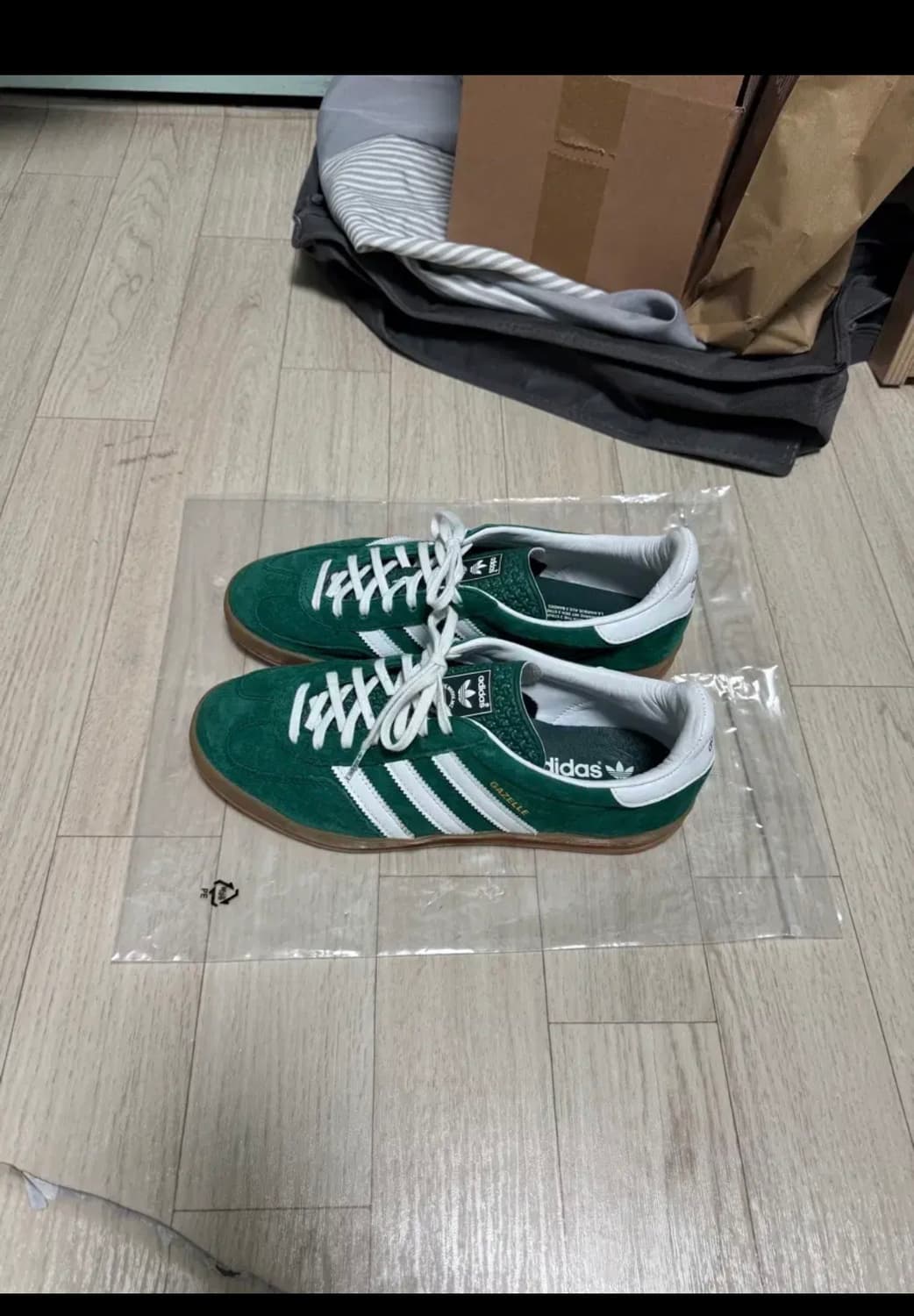아디다스 가젤 인도어 컬리지에이트 그린 275 상품이미지2