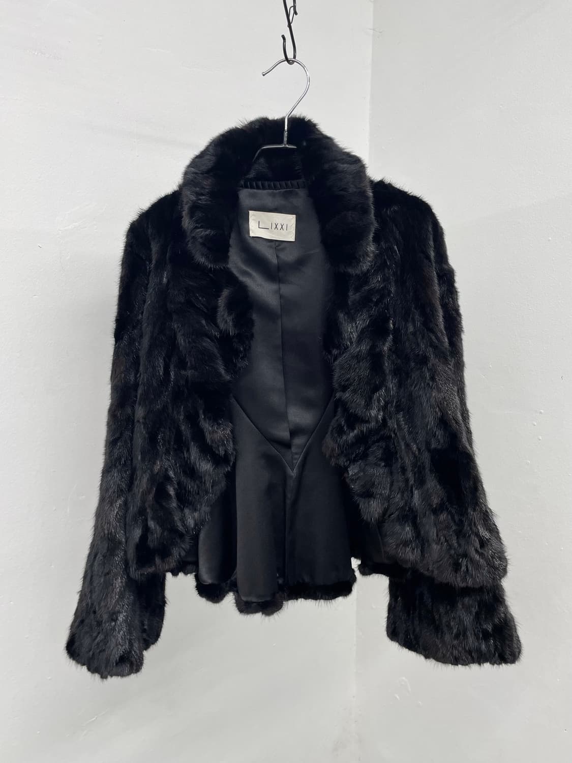 밍크 카라 프릴 퍼자켓 상품이미지6