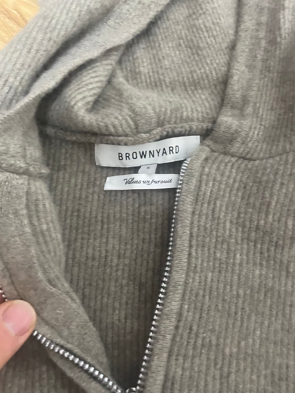 브라운야드 후드 상품이미지2