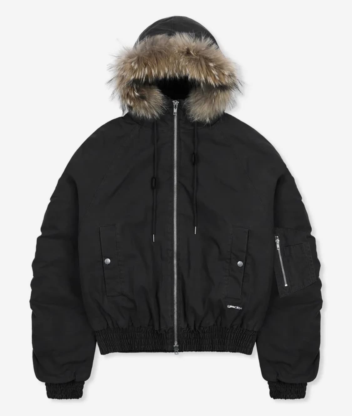 GJ098 러스티 N2B 숏 파카 (BLACK) 상품이미지1