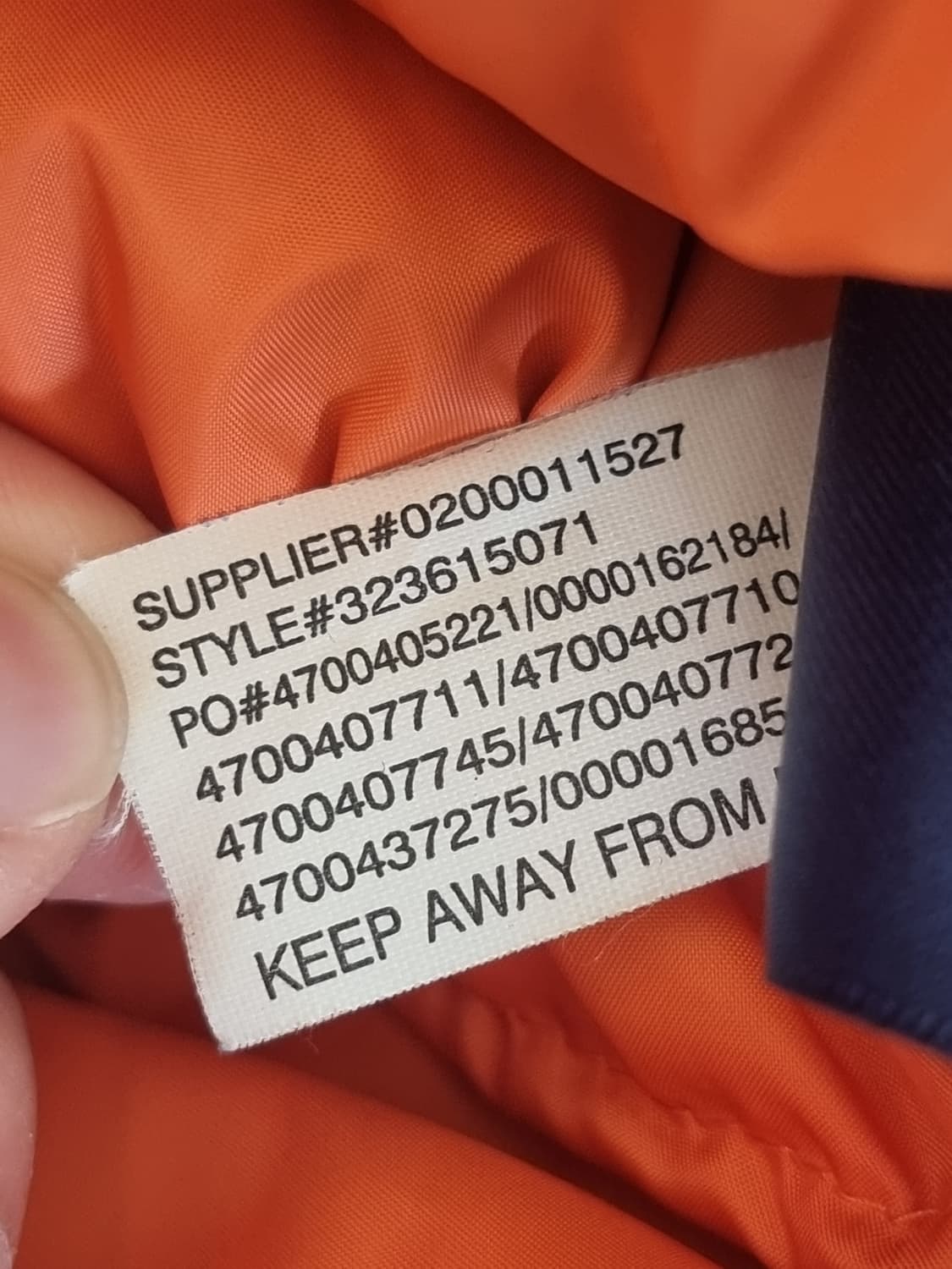 폴로 랄프로렌 네이비 다운 패딩 자켓 상품이미지7