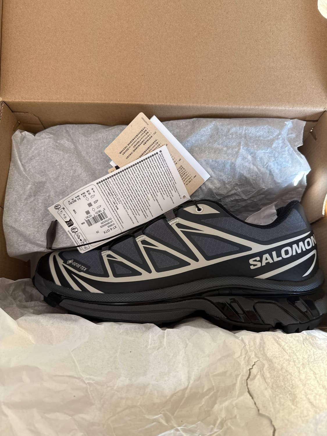 살로몬 xt-6 블랙 에보니 265 새상품 팝니다 상품이미지3