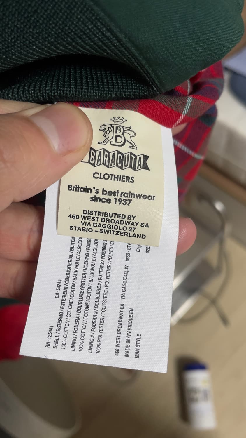 바라쿠타 g9 어센틱핏 40 상품이미지4