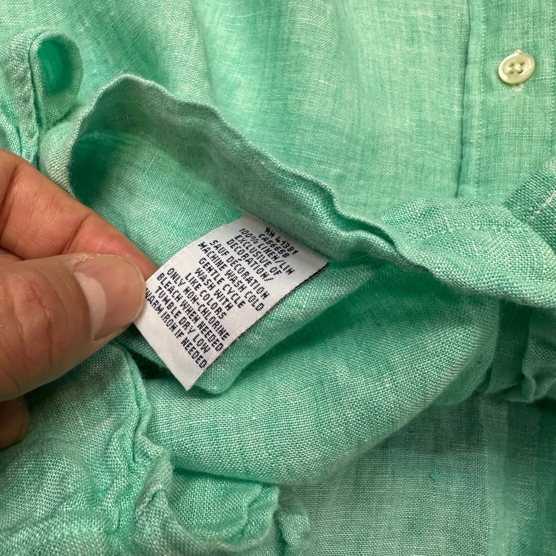 폴로랄프로렌 린넨 셔츠 상품이미지4