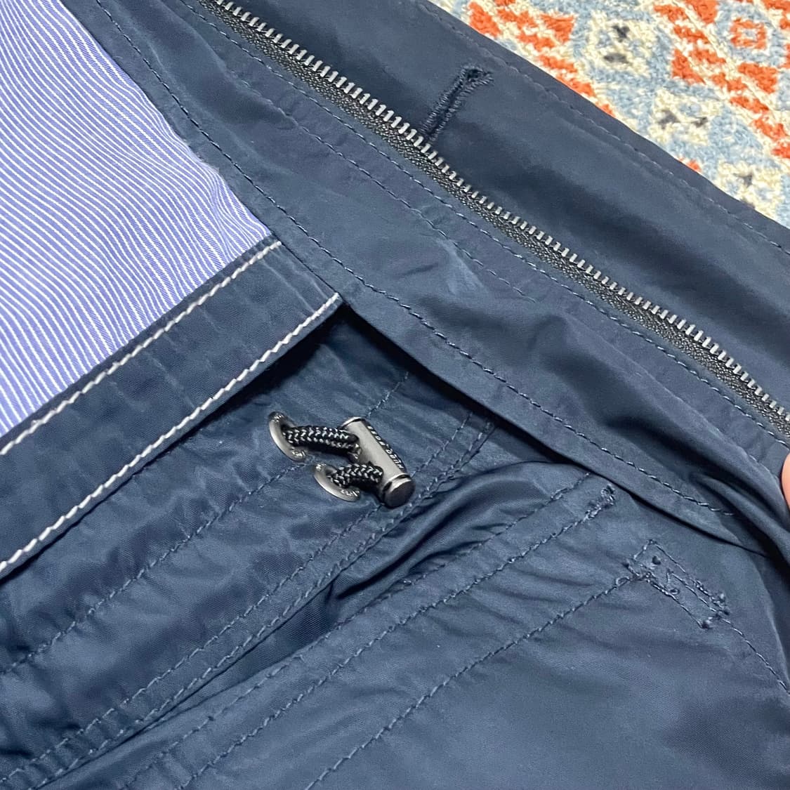 휴고보스 네이비 바람막이 야상자켓 UK46 상품이미지7