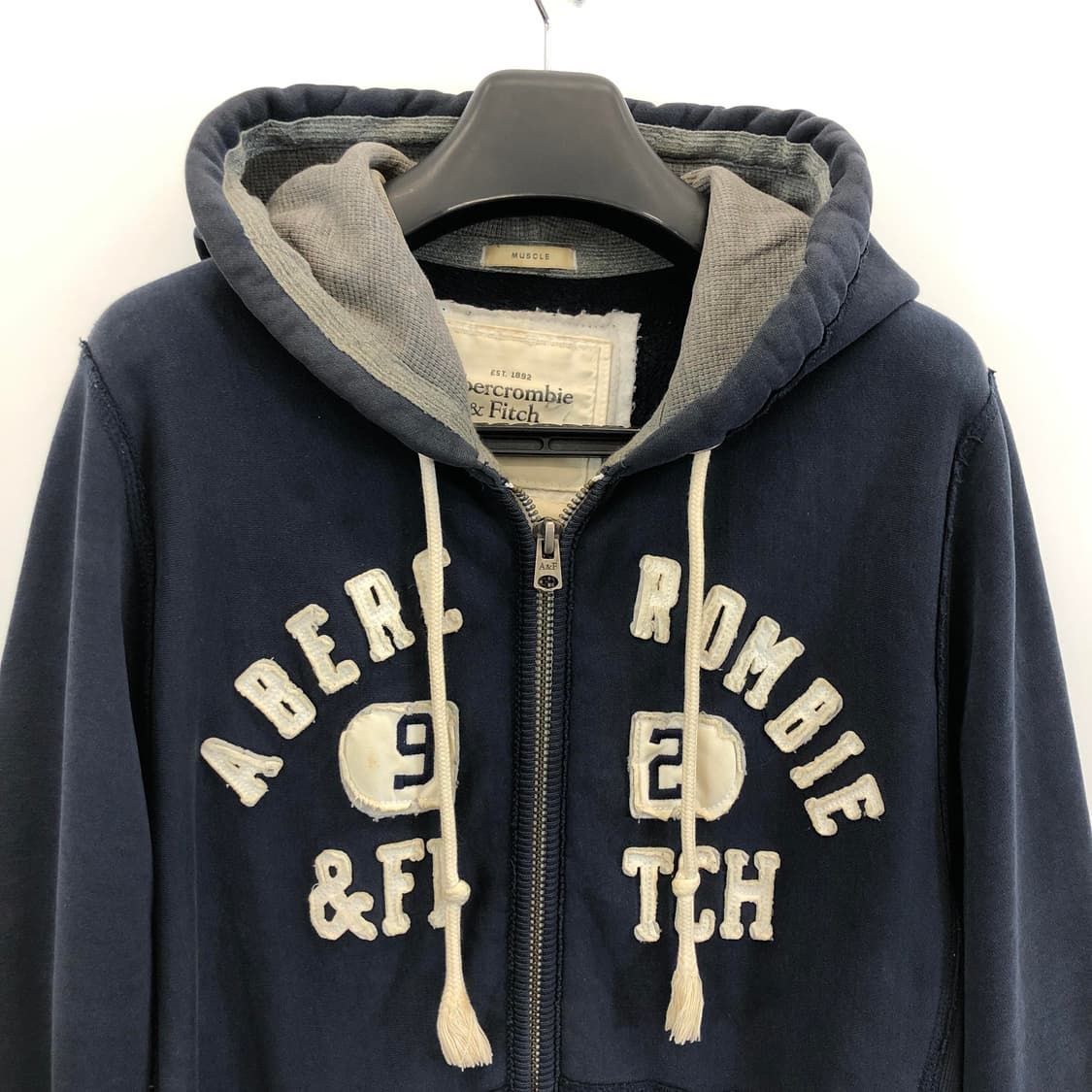 아베크롬비 아치로고 빈티지 Y2K 후드집업 L 상품이미지2