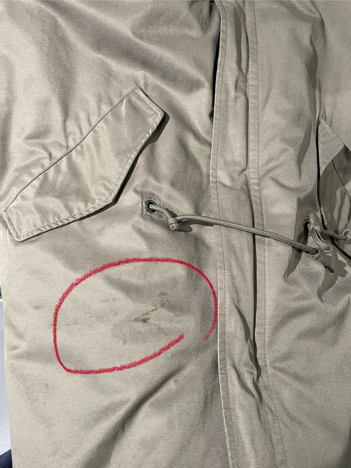 에잇세컨즈 피쉬테일 야상 자켓 상품이미지7