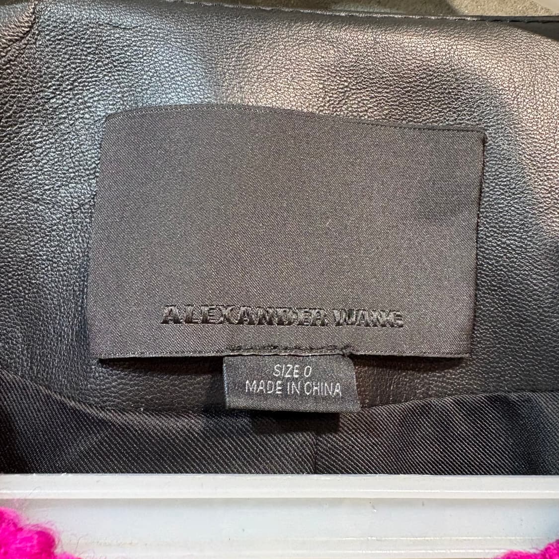 [0] ALEXANDER WANG 알렉산더 왕 트위드 가죽 자켓 상품이미지5