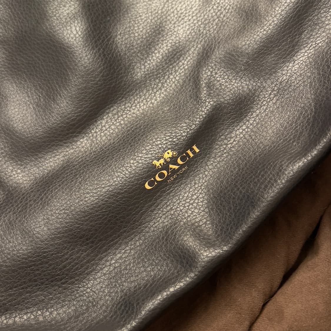 Coach vintage tote bag navy 상품이미지5