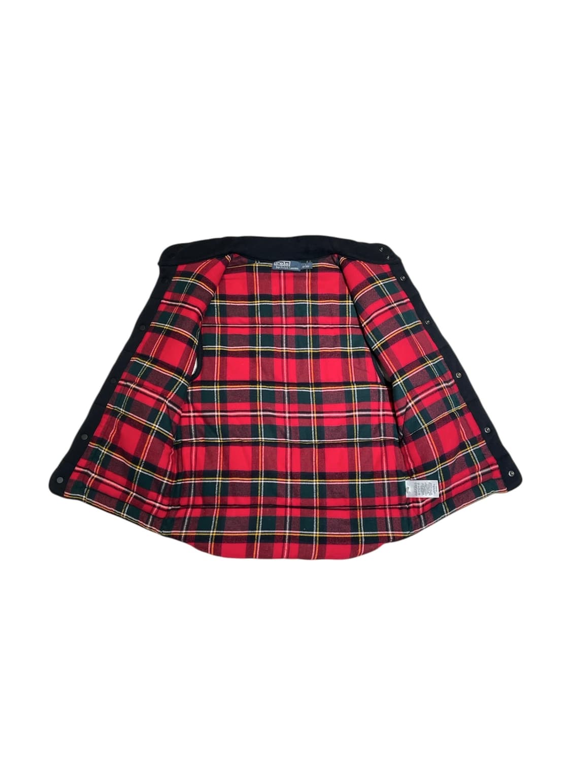 폴로 안감 체크 베스트 상품이미지3