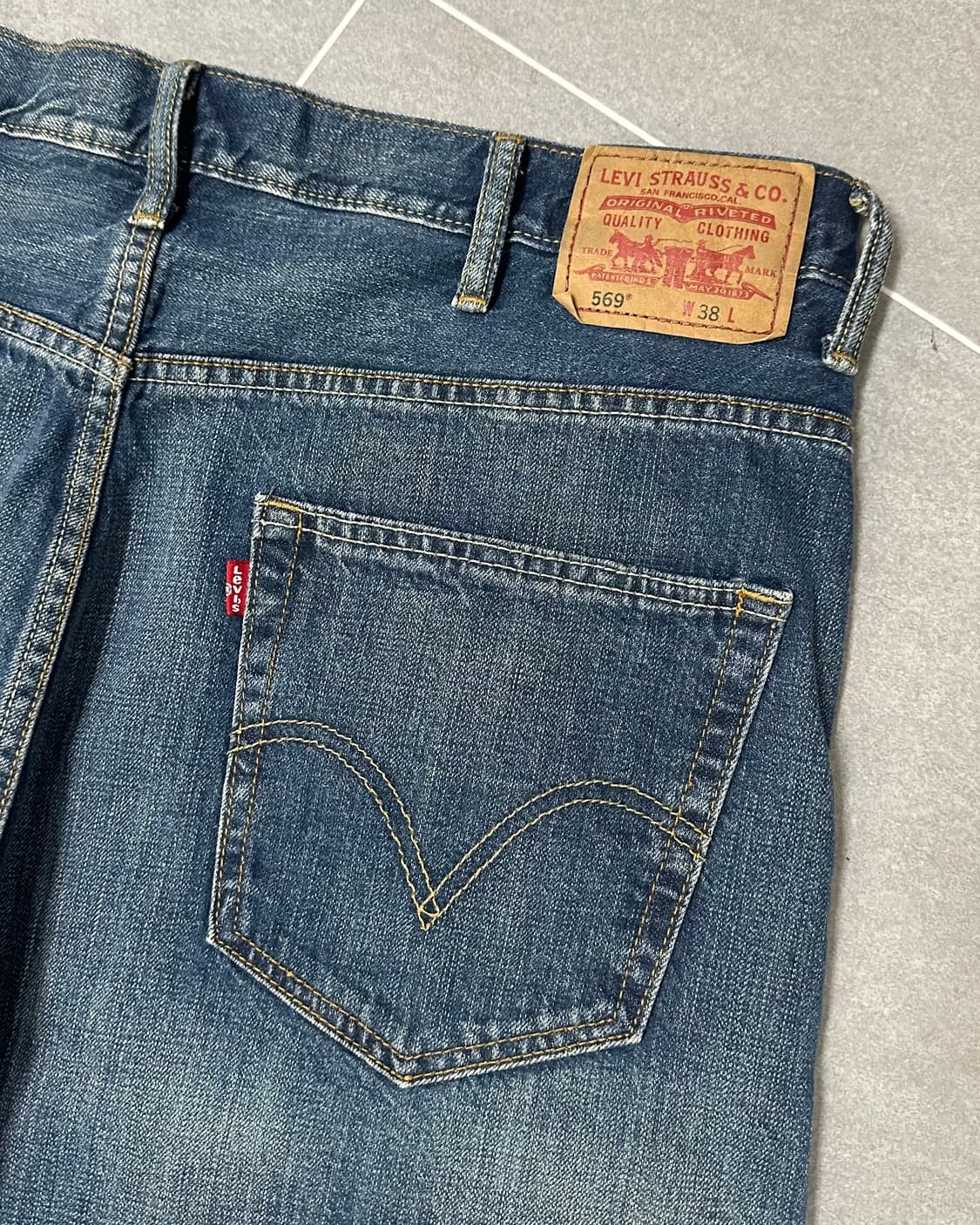 (허단50)00'S 리바이스 569 버뮤다-M2113 상품이미지6