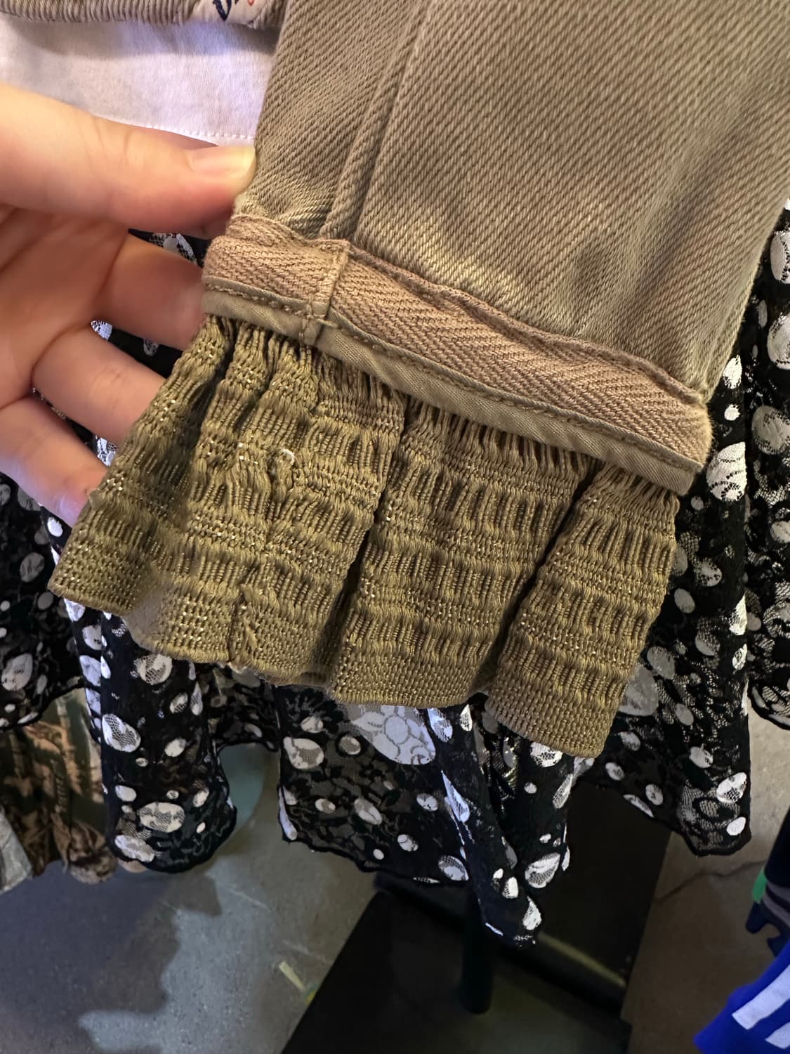 DIESEL 디젤 Y2K 카키베이지 자켓 상품이미지6