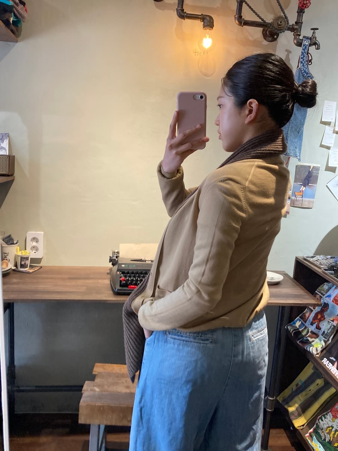 미우미우 숄 가디건 상품이미지2