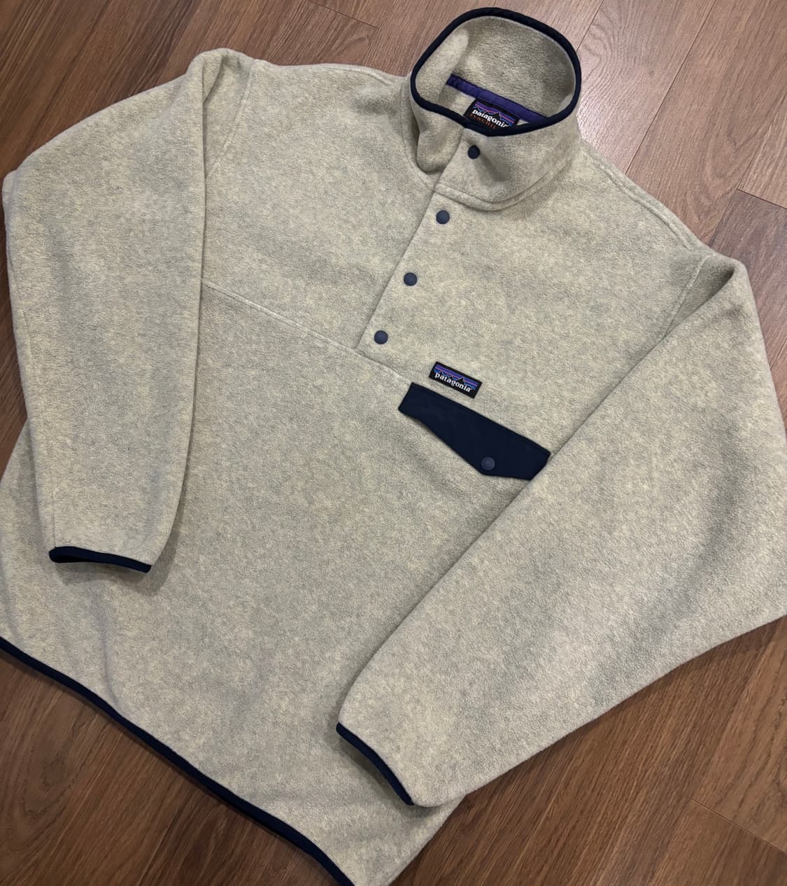 파타고니아 헤비웨이트 신칠라 오트밀 M사이즈 상품이미지2