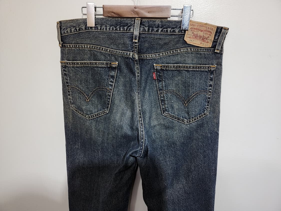 (36) 리바이스 부츠컷 청바지 567 데님팬츠 루즈핏 나팔  상품이미지6