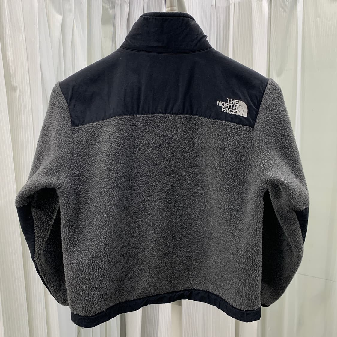 노스페이스 키즈 그레이 플리스 집업 자켓 1846 상품이미지2