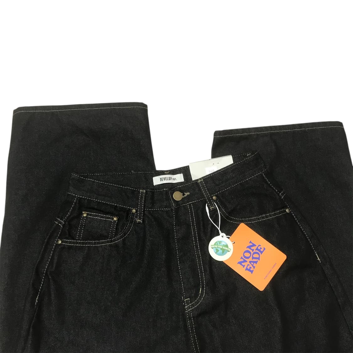 y2k Vintage 레터링 데님 상품이미지2