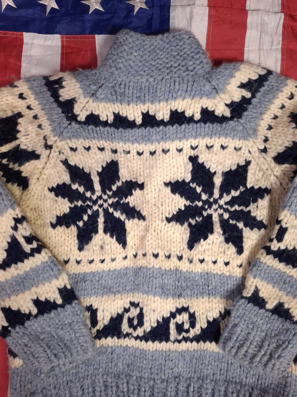 특A급 빈티지 코위찬 TYPE 헤비울 노르딕 가디건 상품이미지5