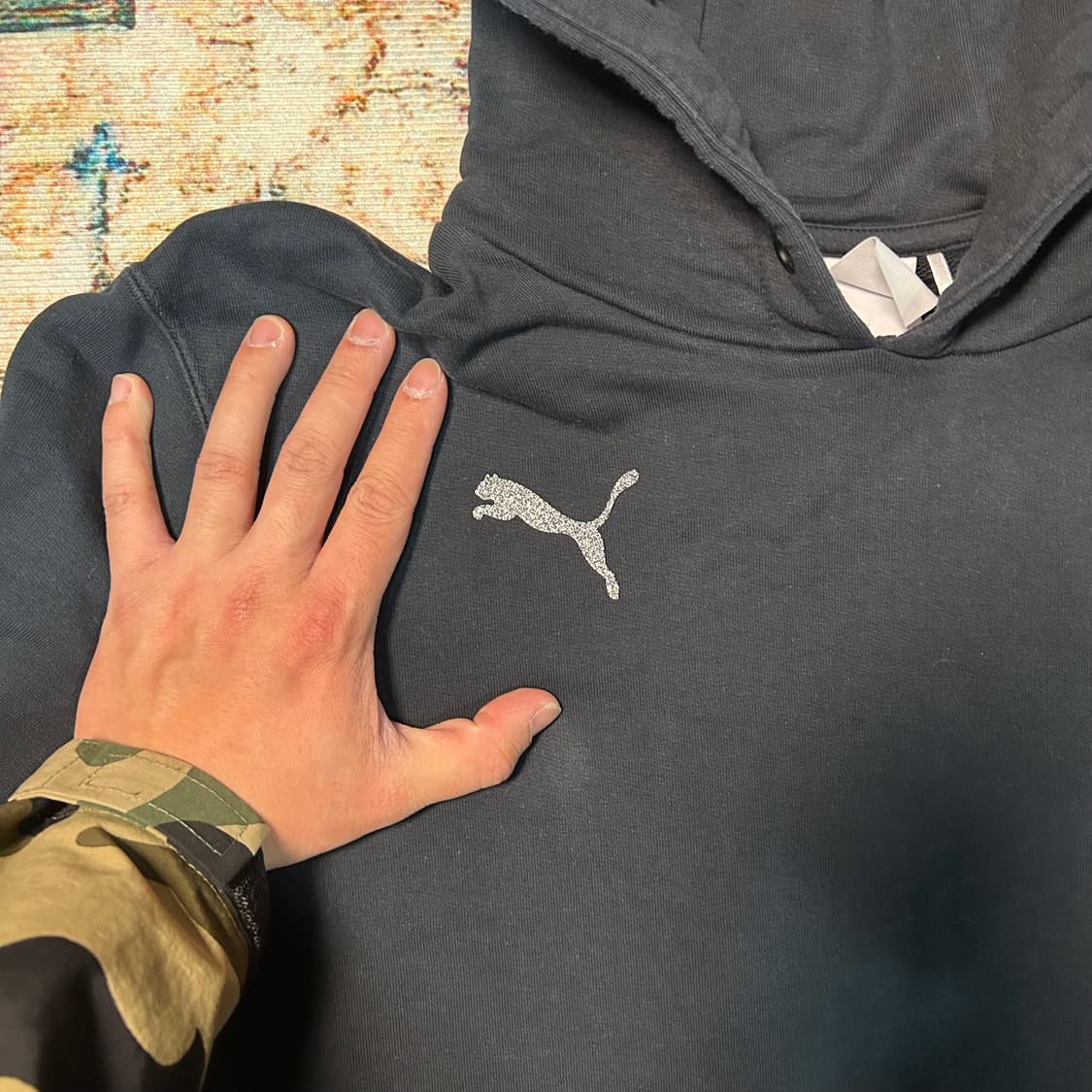 [L] 트랩스타X푸마 후드티 상품이미지4