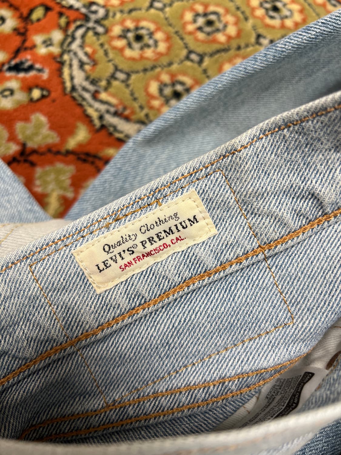 [32] LEVIS 리바이스 연청 프리미엄 데님팬츠 상품이미지8