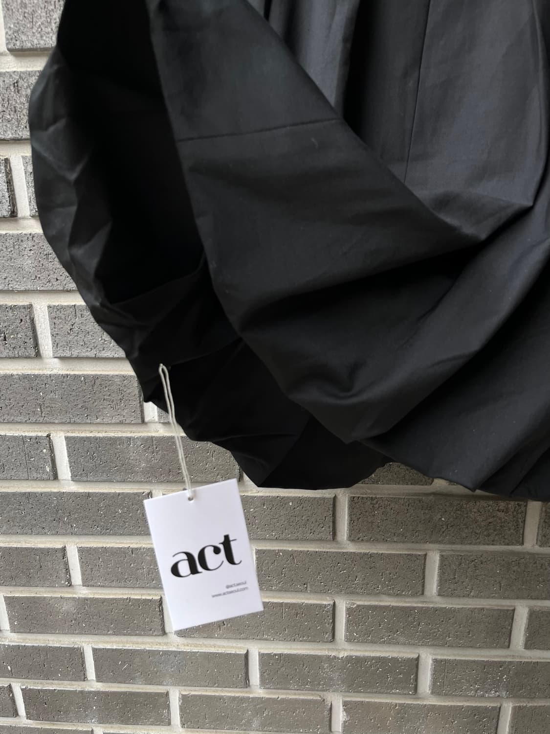 RENE 르네 리본 펌킨 스커트 상품이미지8