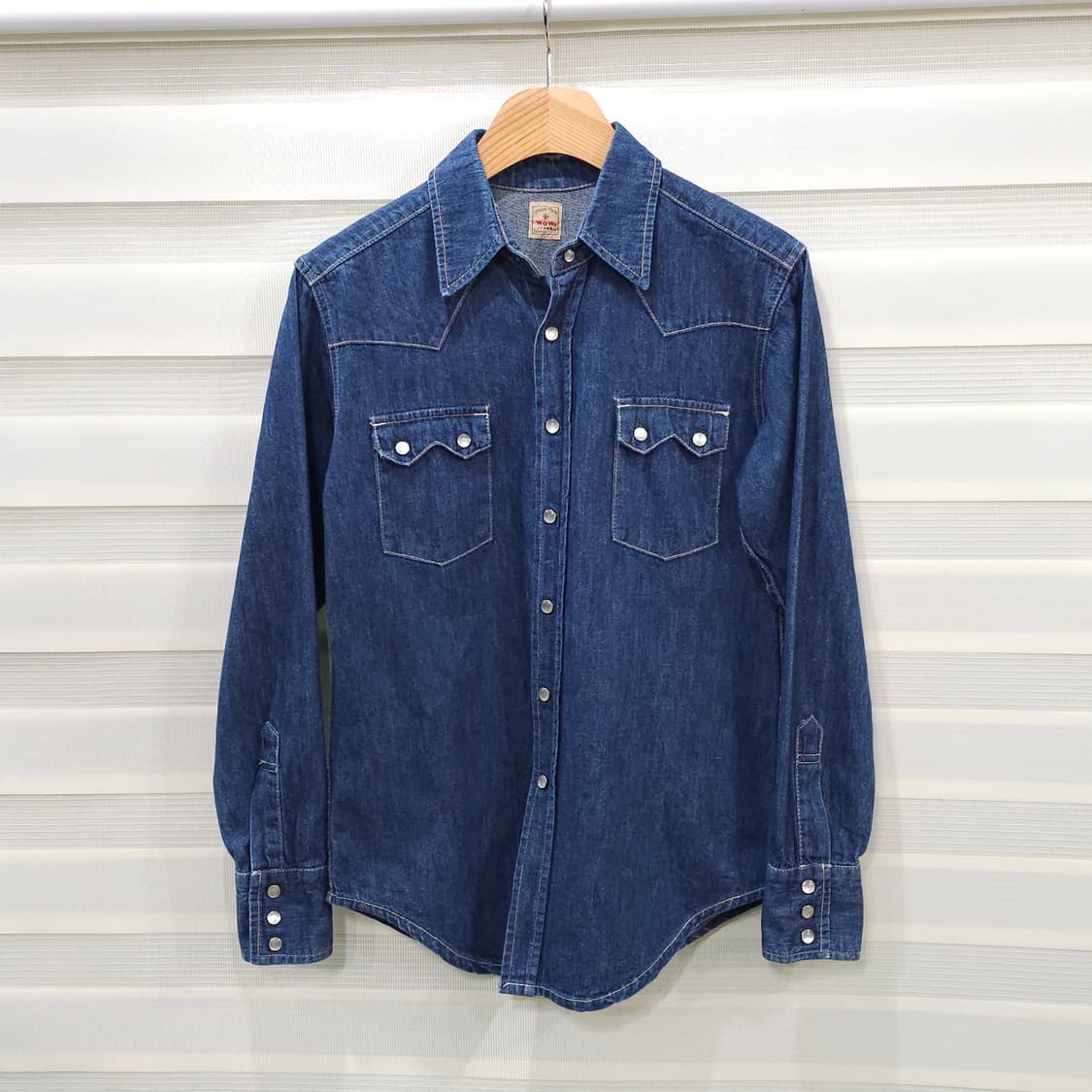 WOW JEANS 웨스턴 데님셔츠- 우먼M 상품이미지1