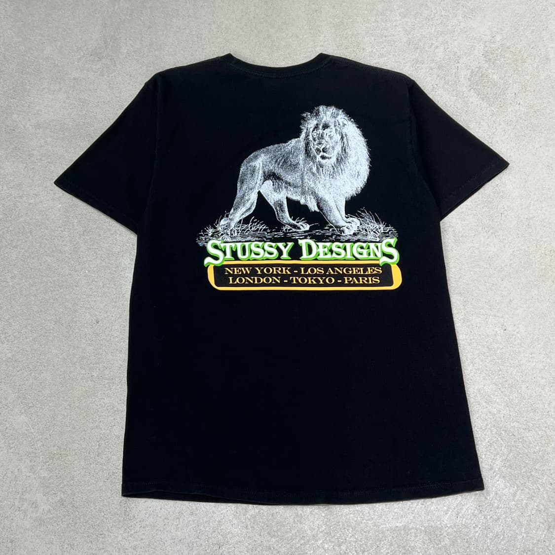 스투시 라이언 프린팅 반팔티 s10264 상품이미지2