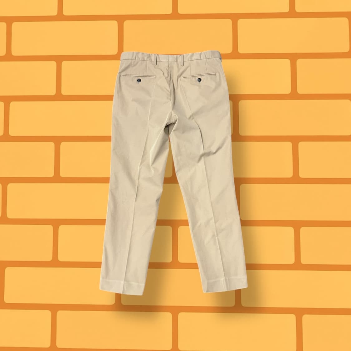 빈티지 클래식 베이지 치노 팬츠 (32) 상품이미지4