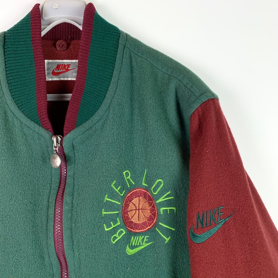 Nike 90s 덩크 야드 데이즈 빅로고 바시티 자켓 상품이미지5