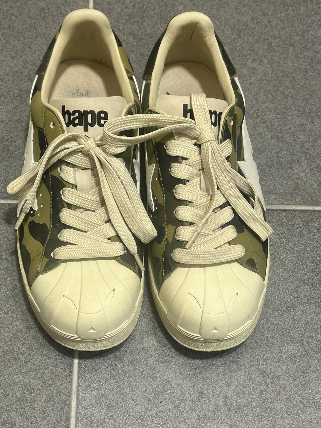 [희귀매물] 베이프스타 카모 그린 상품이미지4